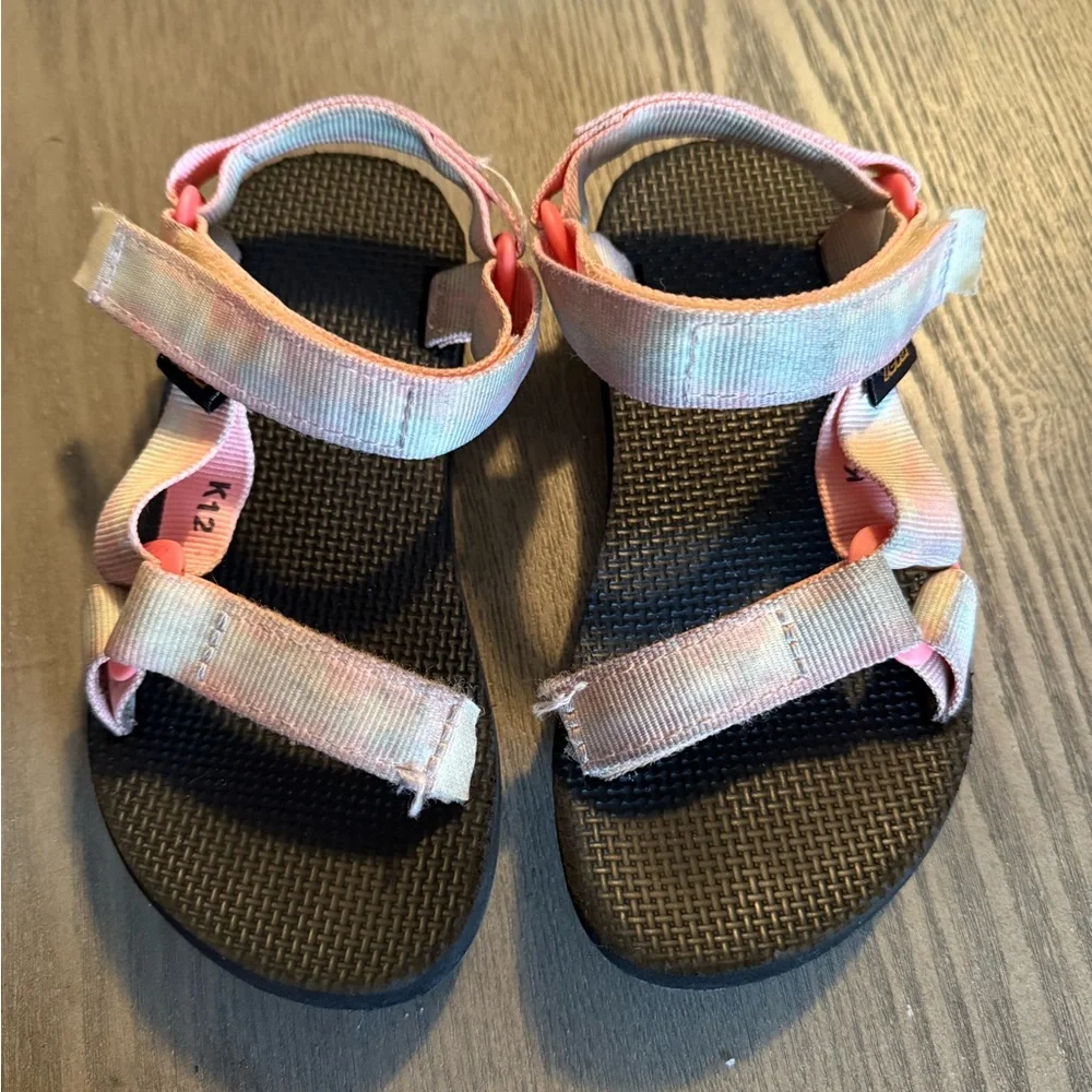 Teva Kids Original Universal Tie-Dye Sandals Size 12